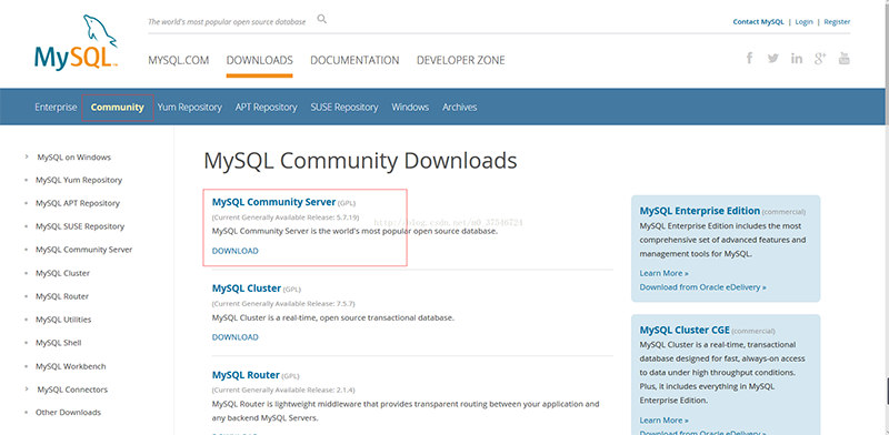 mysql5.7.19 解壓版安裝教程詳解（附送純凈破解中文版SQLYog）
