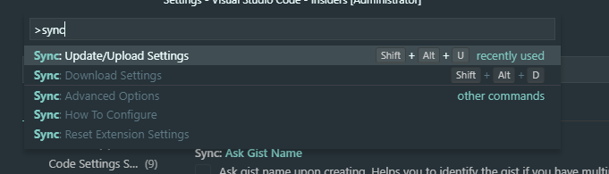 VSCode 使用Settings Sync同步配置(最新版教程,非常簡單)