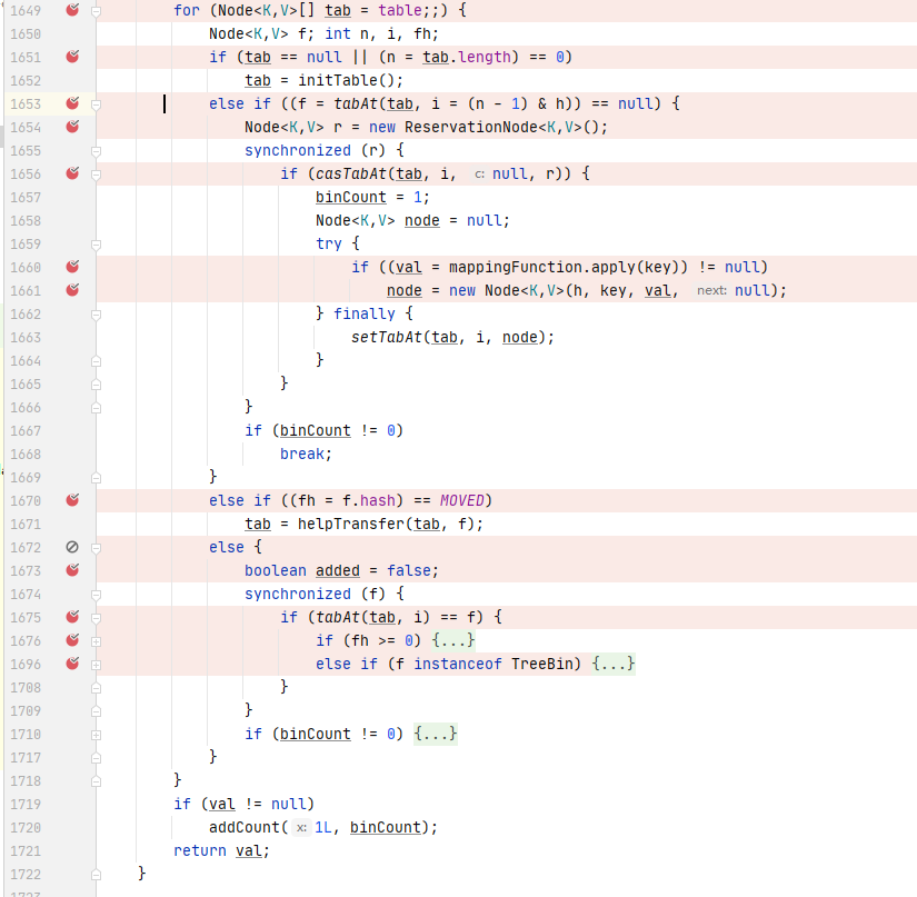 JDK1.8中ConcurrentHashMap中computeIfAbsent死循環bug問題