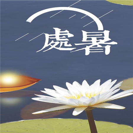秋季養(yǎng)生日記之處暑 朋友圈的處暑背景圖來(lái)了