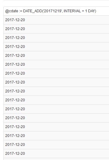 mysql按照天統計報表當天沒有數據填0的實現代碼
