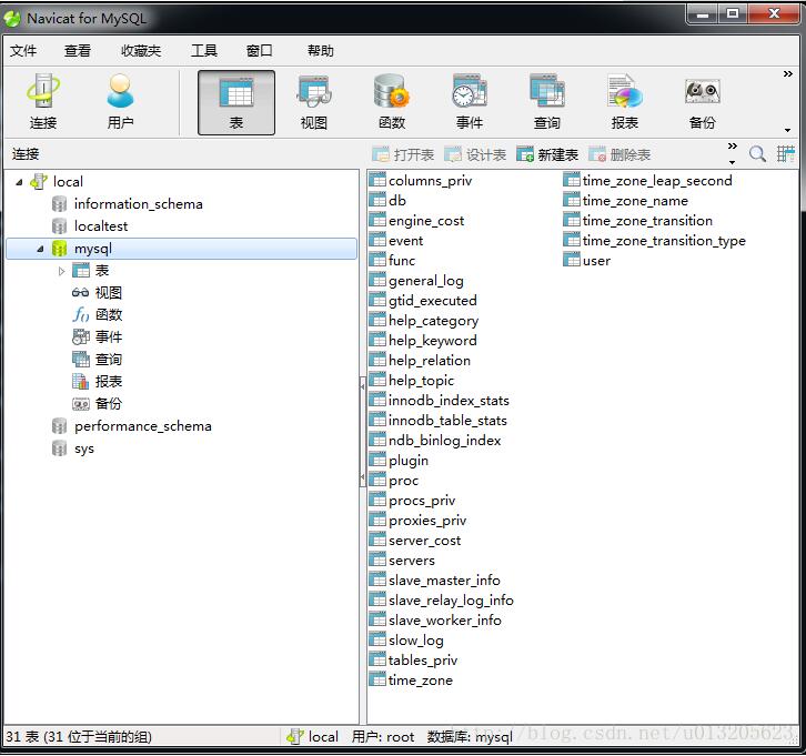 mysql 5.7.21解壓版本安裝 Navicat數據庫操作工具安裝