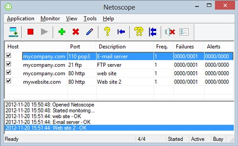 服務器監控軟件Netoscope v2.70 免費版