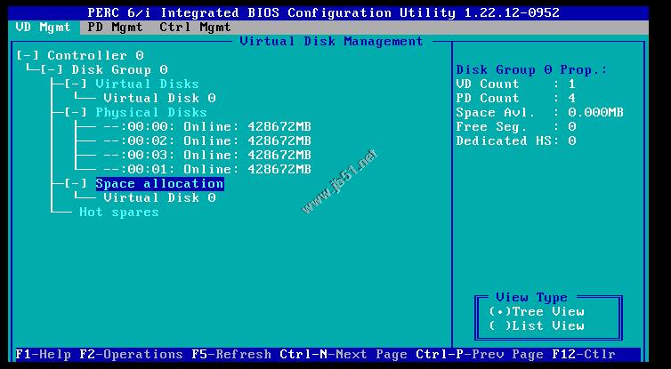 dell r710 服務器配置RAID5(3塊硬盤做RAID5)