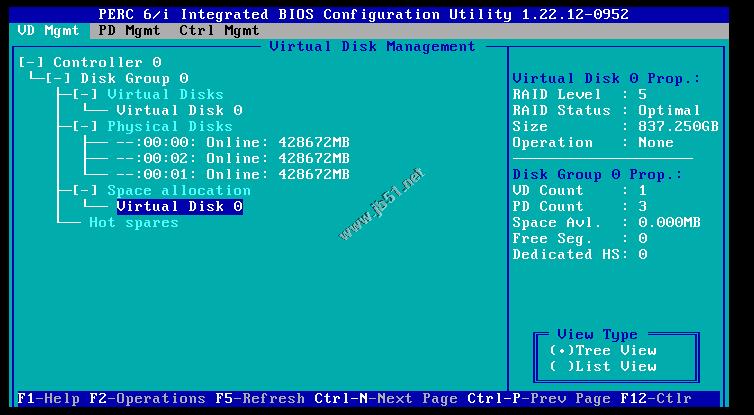 dell r710 服務器配置RAID5(3塊硬盤做RAID5)