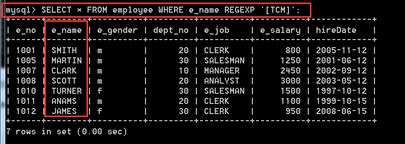 MySQL入門(三) 數據庫表的查詢操作【重要】