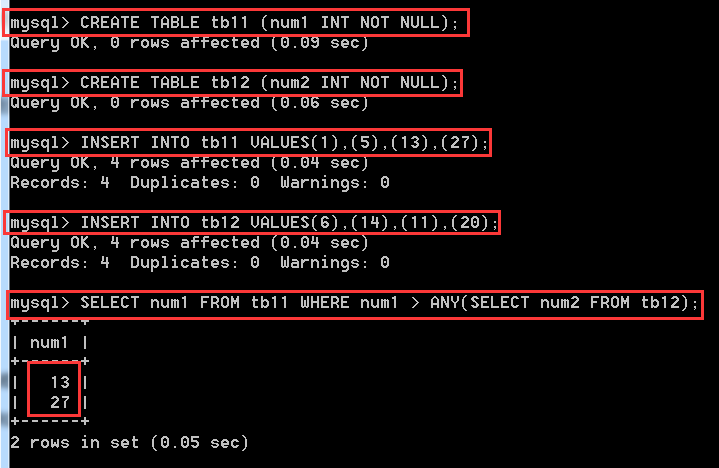 MySQL入門(三) 數據庫表的查詢操作【重要】