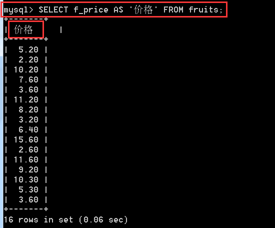 MySQL入門(三) 數據庫表的查詢操作【重要】