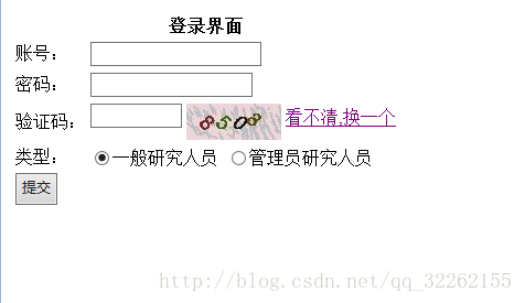 Java web含驗證碼及權限登錄實例代碼
