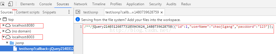 詳解SpringBoot多跨域請求的支持（JSONP）