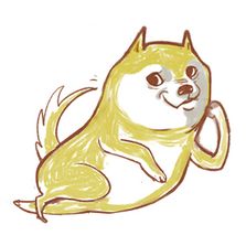 卡通doge表情包 高冷doge的原創(chuàng)qq表情包