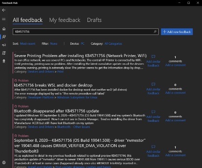 微軟 Win 10 9 月更新問題多多，大量用戶報告遇到性能、登錄等問題