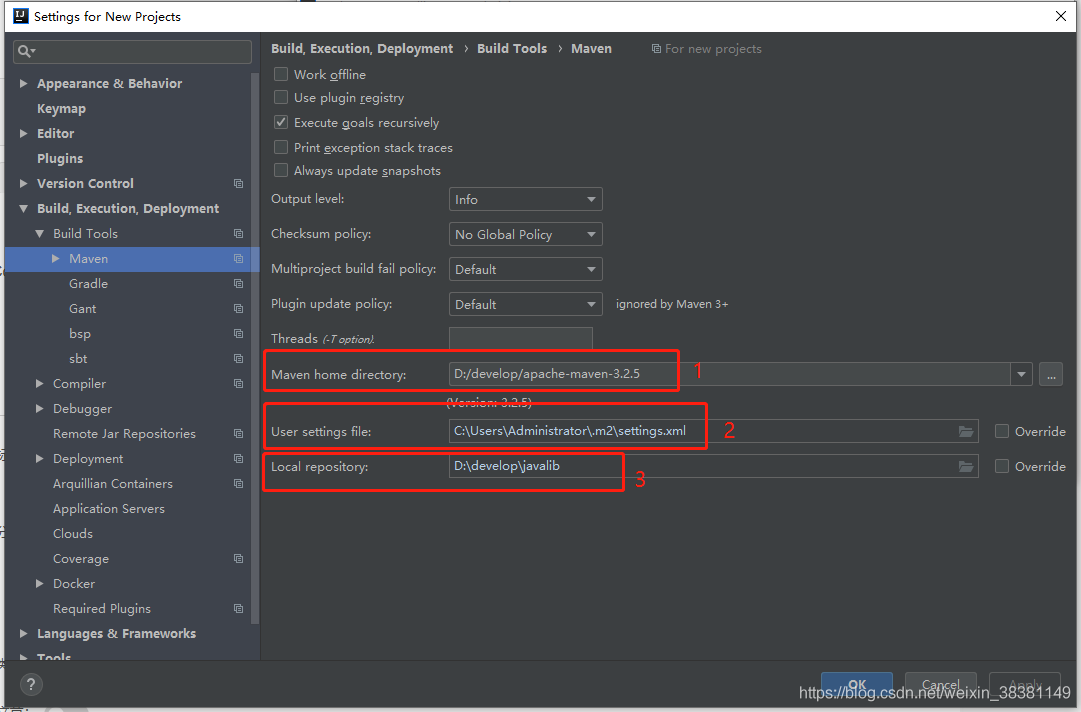 IDEA配置java開發(fā)環(huán)境(maven、gradle、tomcat)