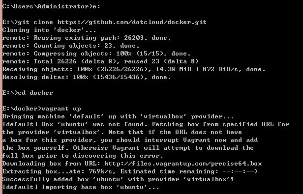 在windows下的安裝Docker的教程