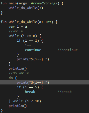 Kotlin基礎教程之控制流（順序,分支,循環）