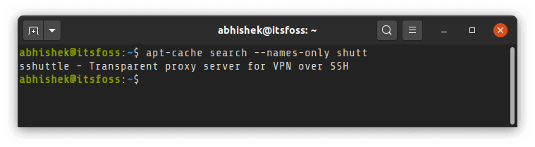 如何在Debian、Ubuntu中使用apt-cache命令