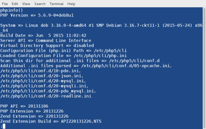 如何通過Linux命令行使用和運(yùn)行PHP腳本