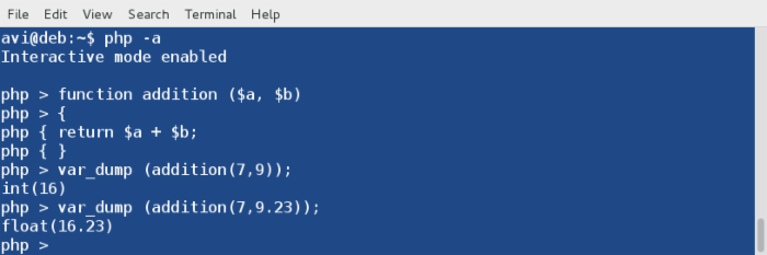 如何通過Linux命令行使用和運(yùn)行PHP腳本