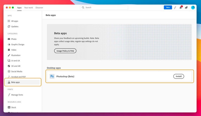 Adobe 發(fā)布全新 Photoshop Beta：支持 Arm 架構，適用于蘋果 M1 芯片 Mac