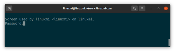Linux下終端多路復用器screen命令的使用技巧