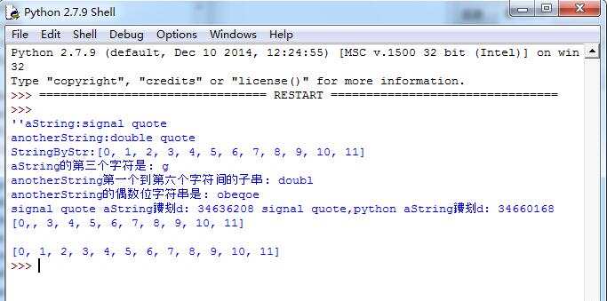 Python編程之string相關操作實例詳解