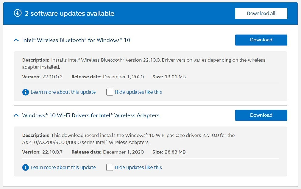 微軟 Win10 正獲得 12 月重大驅動程序更新：包括英特爾、英偉達、AMD 版本