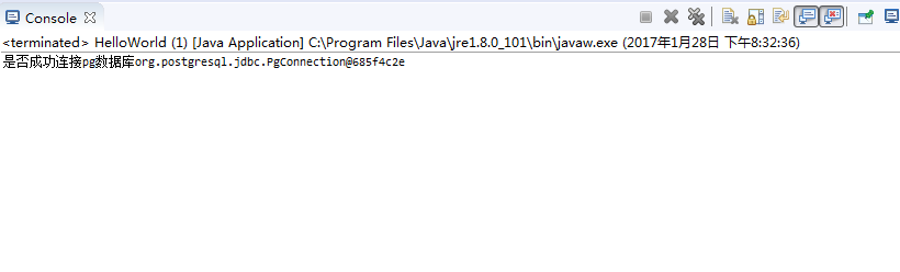 Java連接postgresql數據庫的示例代碼