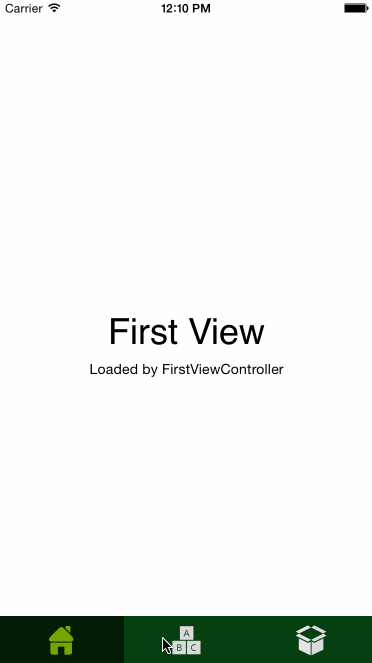 Swift自定義iOS中的TabBarController并為其添加動畫