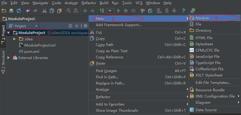 IntelliJ IDEA創建maven多模塊項目(圖文教程)