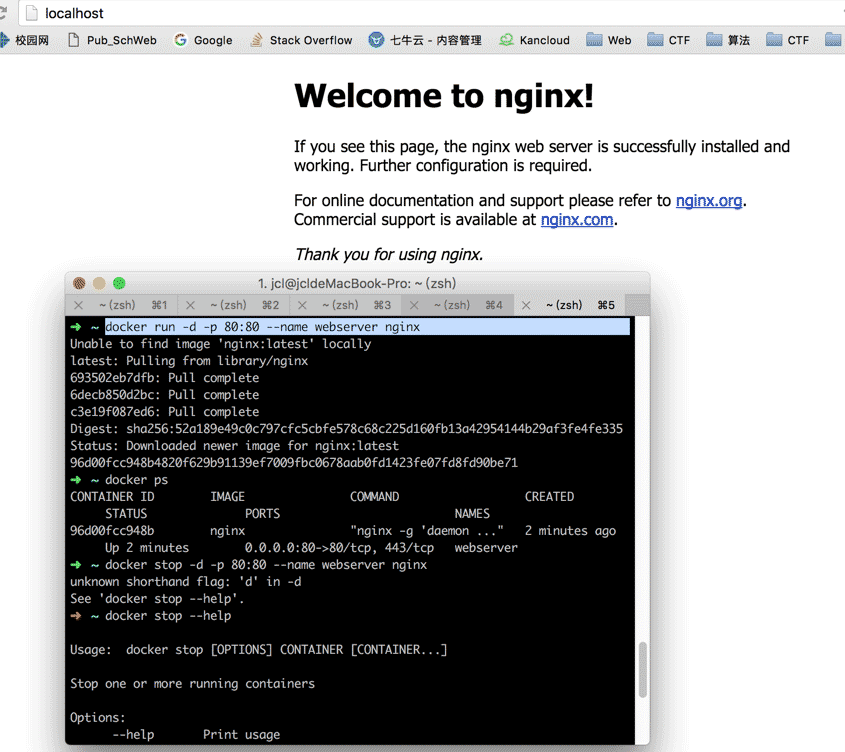 MacBookPro下docker的安裝與使用教程