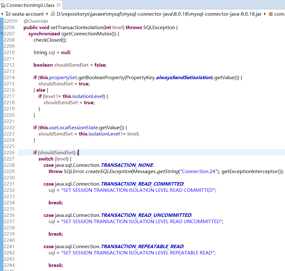 MySQL事務及Spring隔離級別實現(xiàn)原理詳解