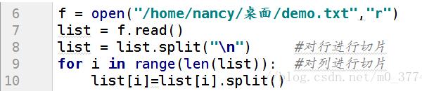 python中字符串變二維數(shù)組的實(shí)例講解