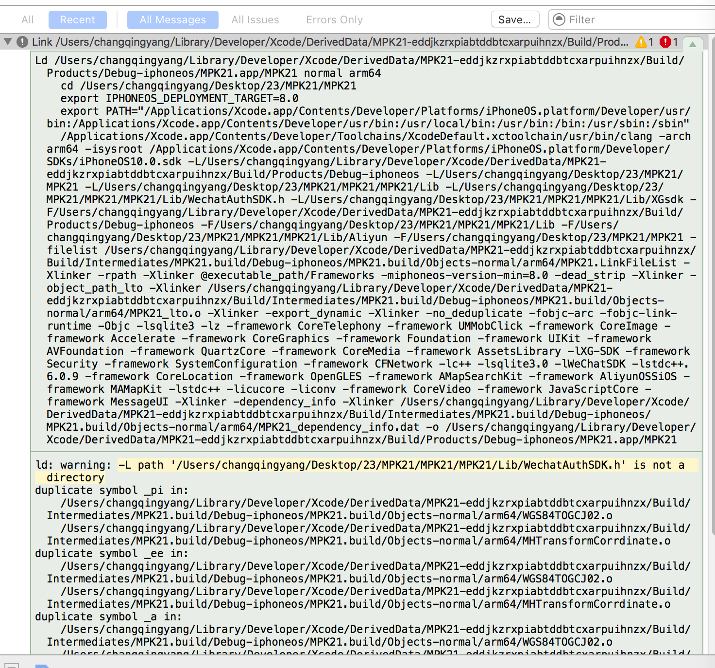 Xcode8下iOS10常見報錯閃退，字體適配和編譯不過的問題及解決方案