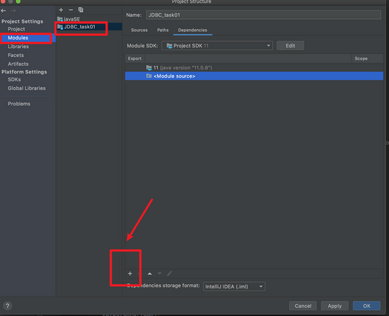 JDBC-idea導(dǎo)入mysql連接java的jar包(mac)的方法