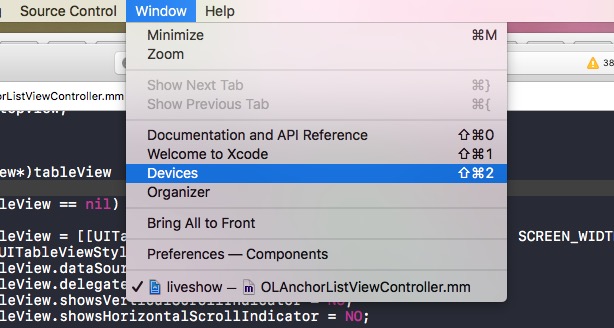 Xcode8 更新解決模擬器找不到的方法