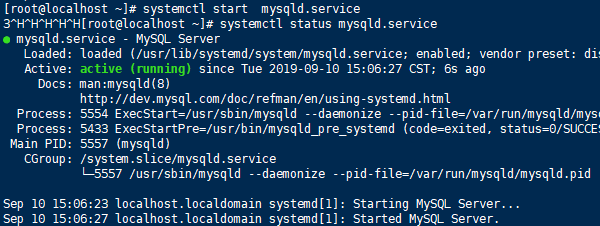 CentOS7.5 安裝MySql的教程