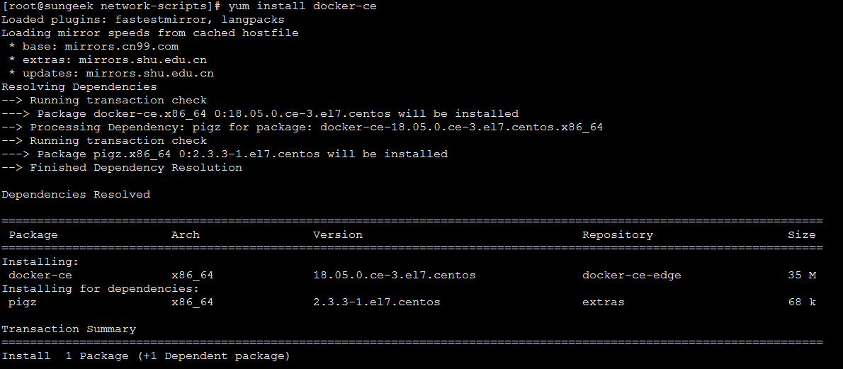 Centos7下安裝與卸載docker應用容器引擎的方法