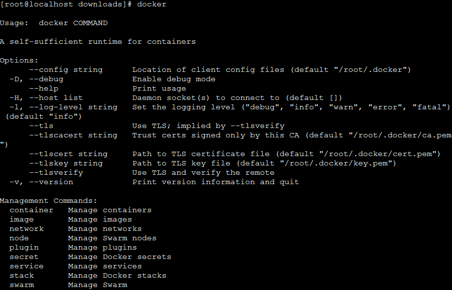 Centos7下安裝與卸載docker應用容器引擎的方法
