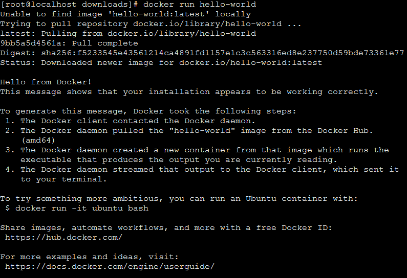 Centos7下安裝與卸載docker應用容器引擎的方法