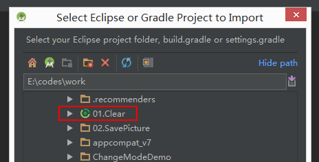 詳解將Eclipse代碼導入到AndroidStudio的兩種方式