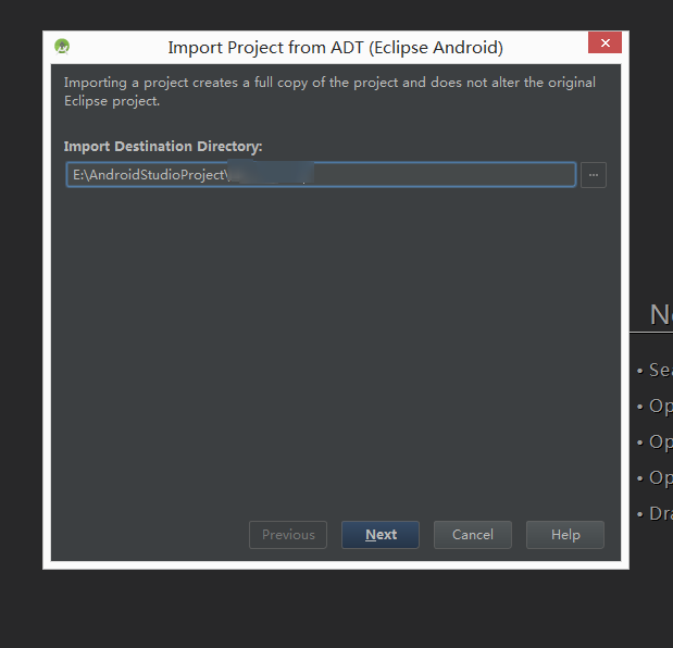 詳解將Eclipse代碼導入到AndroidStudio的兩種方式