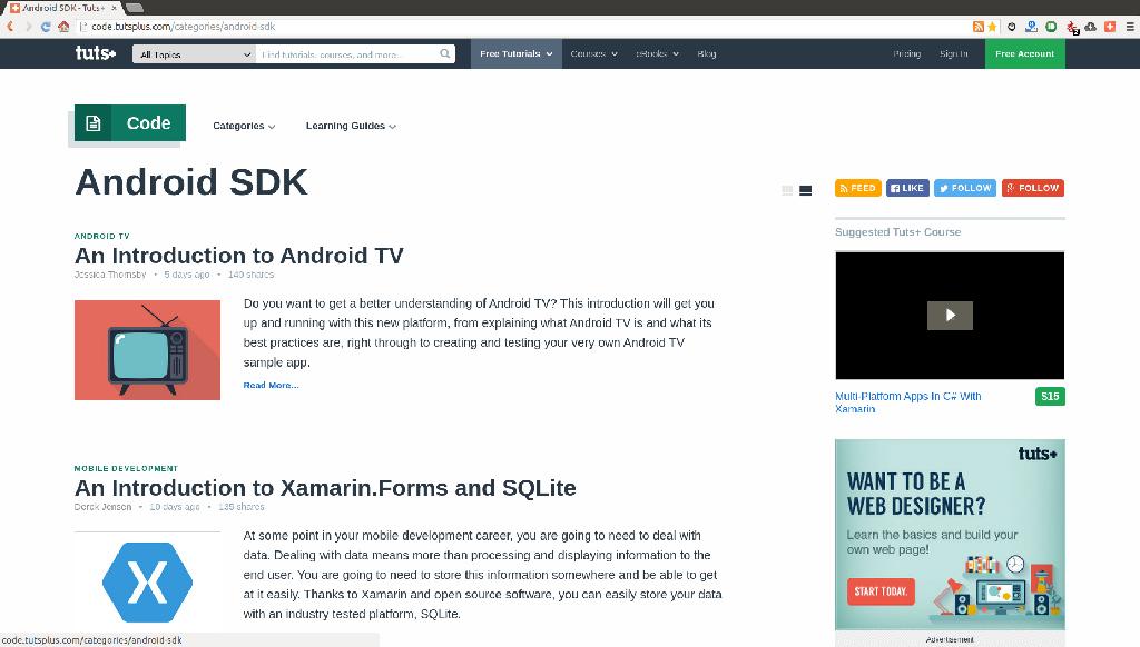 分享10個很棒的學習Android開發的網站