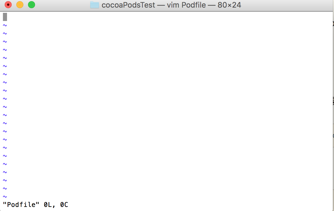 IOS安裝CocoaPods詳細教程