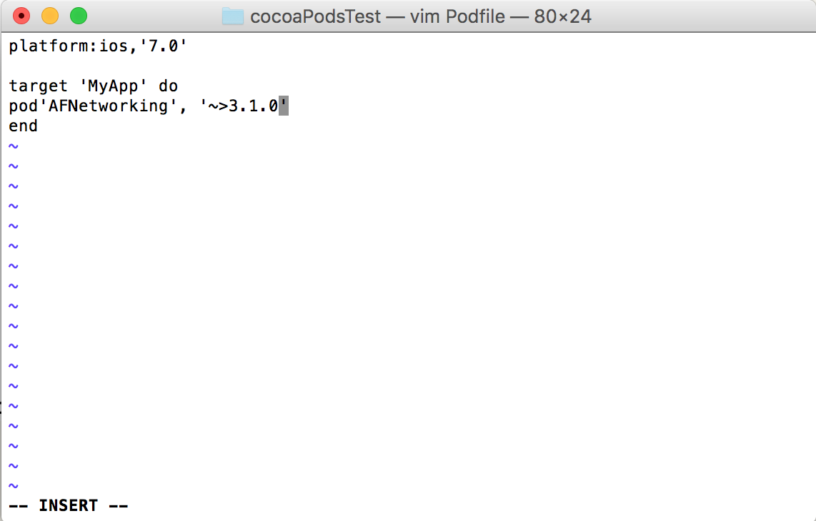 IOS安裝CocoaPods詳細教程