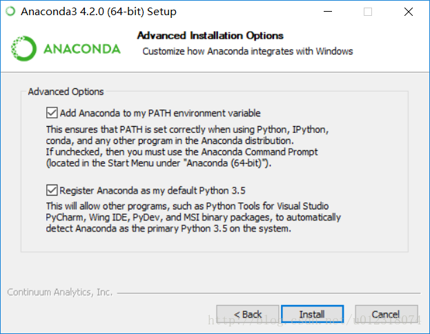 win10系統(tǒng)下Anaconda3安裝配置方法圖文教程