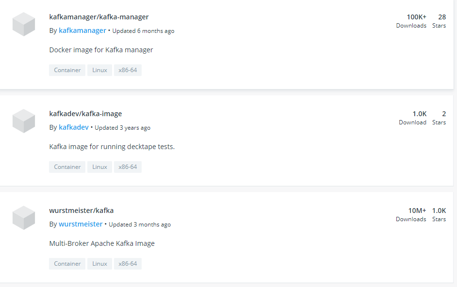Docker部署Kafka以及Spring Kafka實現