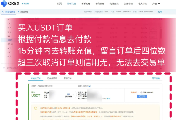 okex怎么充值usdt？okex充值教程圖解