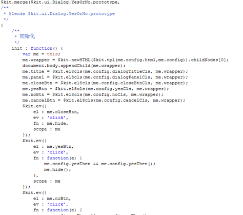 Javascript前端UI框架Kit使用指南之kitjs的對話框組件