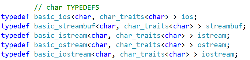 簡單談談C++ 頭文件系列之(iosfwd)