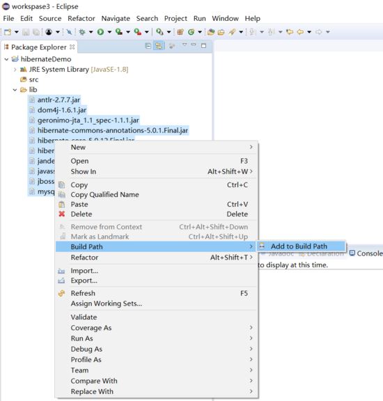 eclipse下搭建hibernate5.0環(huán)境的步驟(圖文)